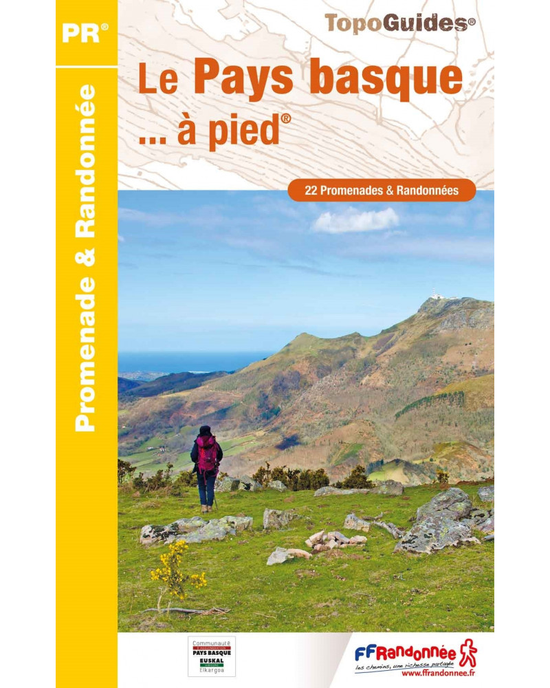 FFRP P642 Le Pays Basque... à pied® - 22 circuits