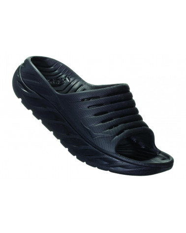 Hoka Ora Recovery Slide Noir