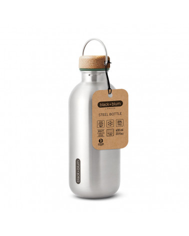 Black+Blum Steel Bottle 600ml.