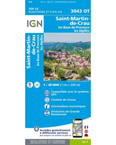 IGN3043OT - SAINT-MARTIN-DE-CRAU LES BAUX-DE-PROVENCE LES ALPILLES