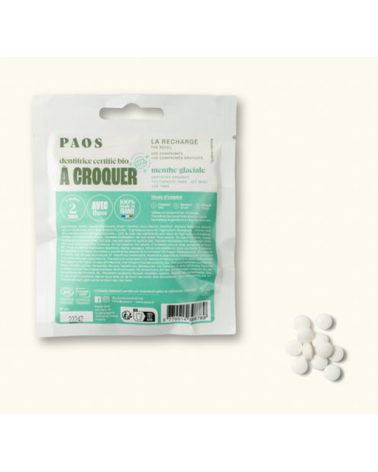 Paos Dentifrice à croquer.