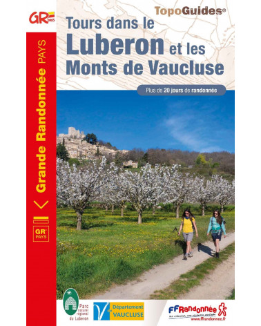 FFRP-8401 Tours dans le Luberon et les Monts de Vaucluse.